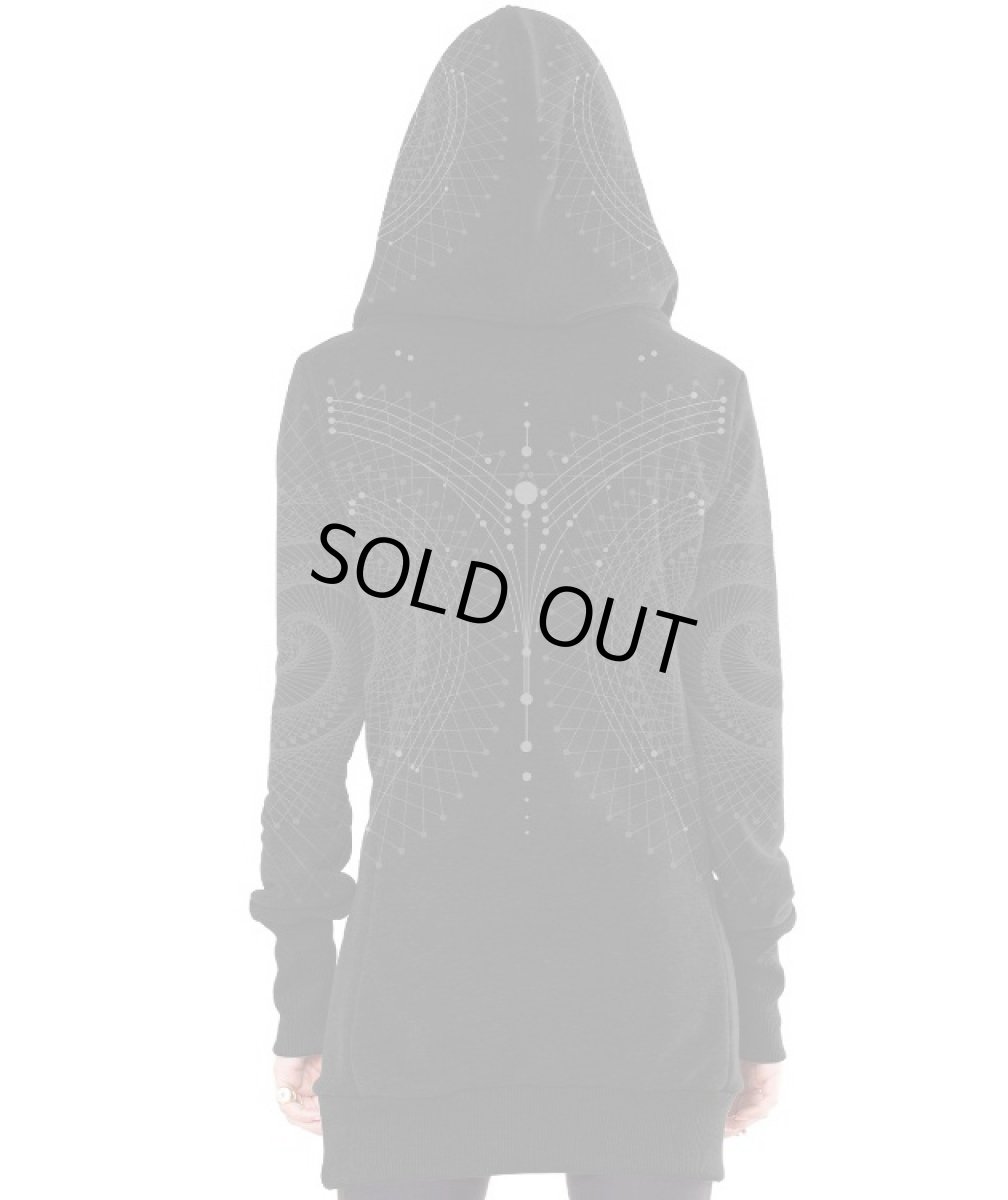 画像3: PLAZMA - VENUS レディース プルオーバー パーカー／ブラック (3)