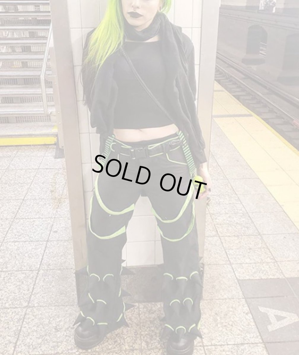 画像5: SPACE TRIBE - メンズ パンツ Spikey Pants （Orange） (5)