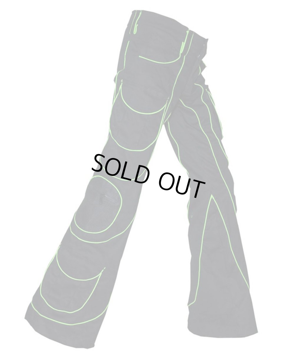 画像2: SPACE TRIBE - メンズ パンツ Tsunami Pants （UV Lime Tri-skelion） (2)