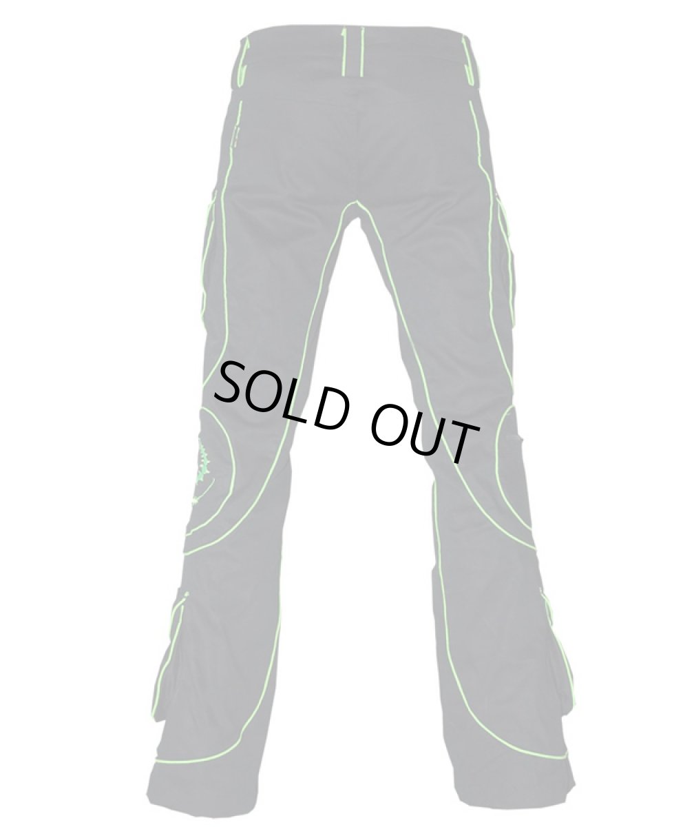 画像3: SPACE TRIBE - メンズ パンツ Tsunami Pants （UV Lime Tri-skelion） (3)