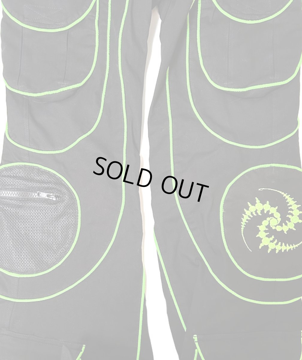 画像5: SPACE TRIBE - メンズ パンツ Tsunami Pants （UV Lime Tri-skelion） (5)