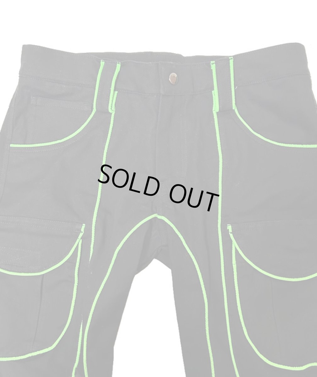 画像4: SPACE TRIBE - メンズ パンツ Tsunami Pants （UV Lime Tri-skelion） (4)