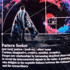 画像2: Imaginary Foundation メンズTシャツ「Pattern Seeker ／ ブラック」 (2)