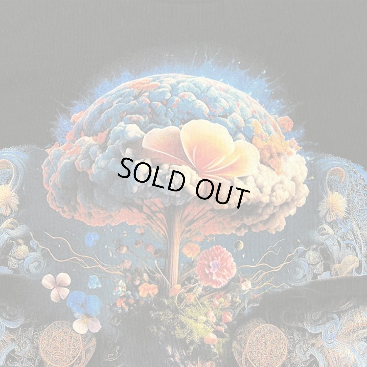 画像2: Imaginary Foundation メンズTシャツ「Mushroom Mind ／ ブラック」 (2)