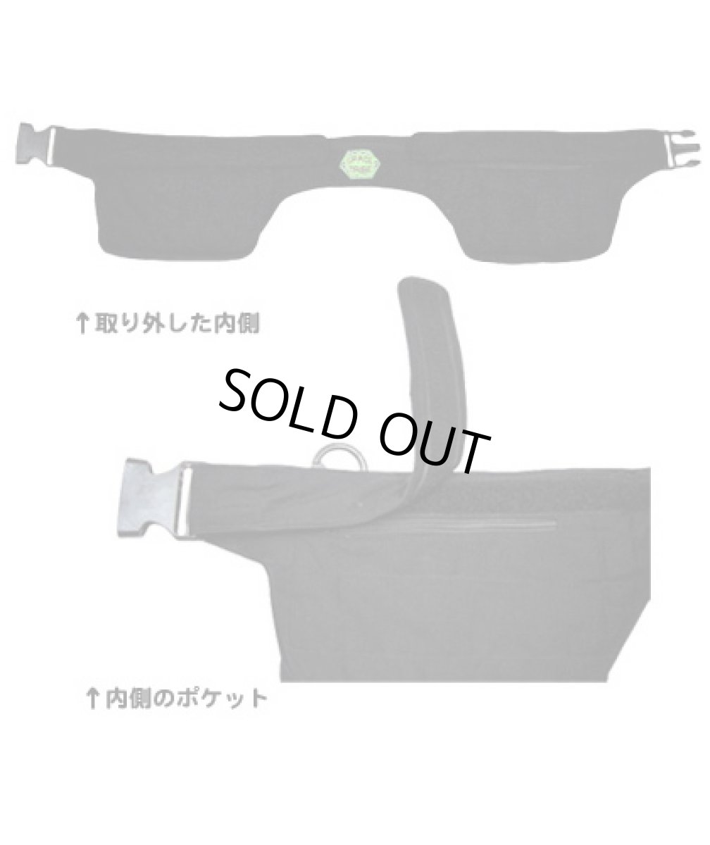 画像6: SPACE TRIBE11ポケットウエストバッグ/ブラック (6)