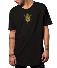 画像4: PLAZMA - Sacred  Technology メンズ 半袖Tシャツ／ブラック (4)