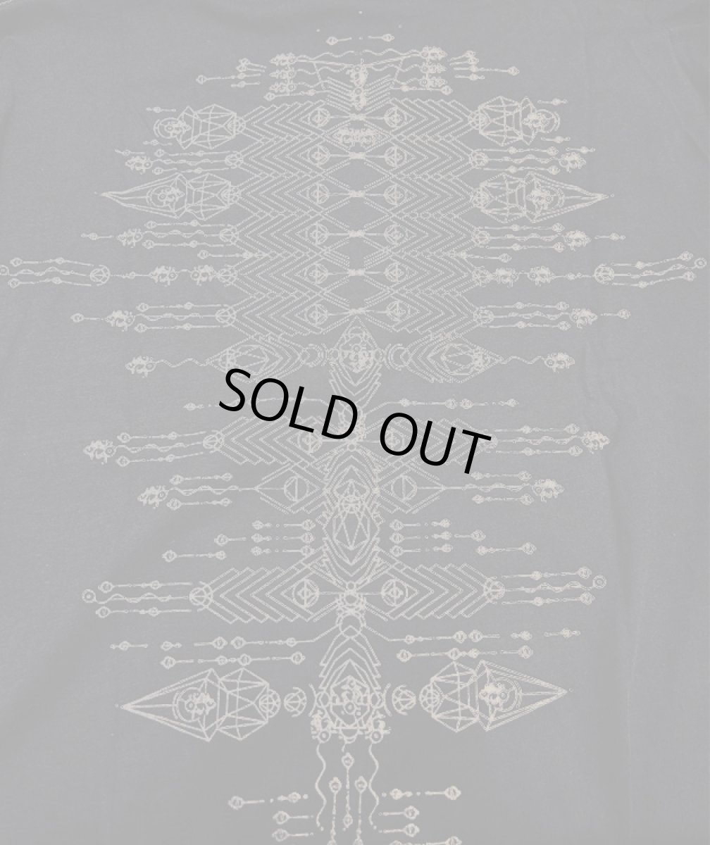 画像4: PLAZMA - Astarta メンズ 半袖Tシャツ／ブラック (4)