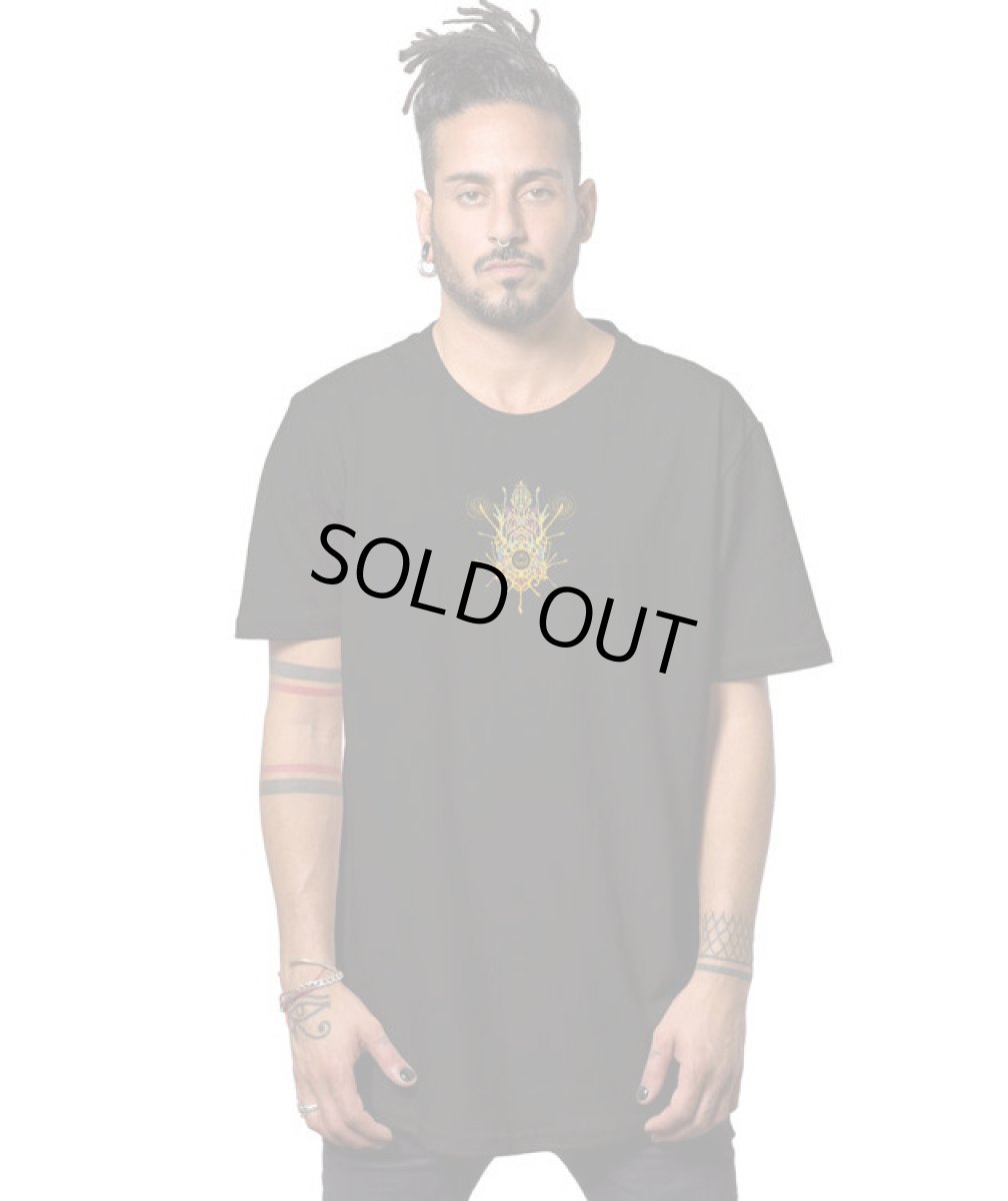 画像2: PLAZMA - Sacred  Technology メンズ 半袖Tシャツ/ブラック (2)