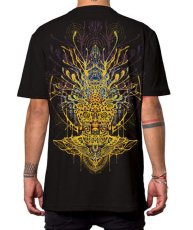 画像3: PLAZMA - Sacred  Technology メンズ 半袖Tシャツ／ブラック (3)