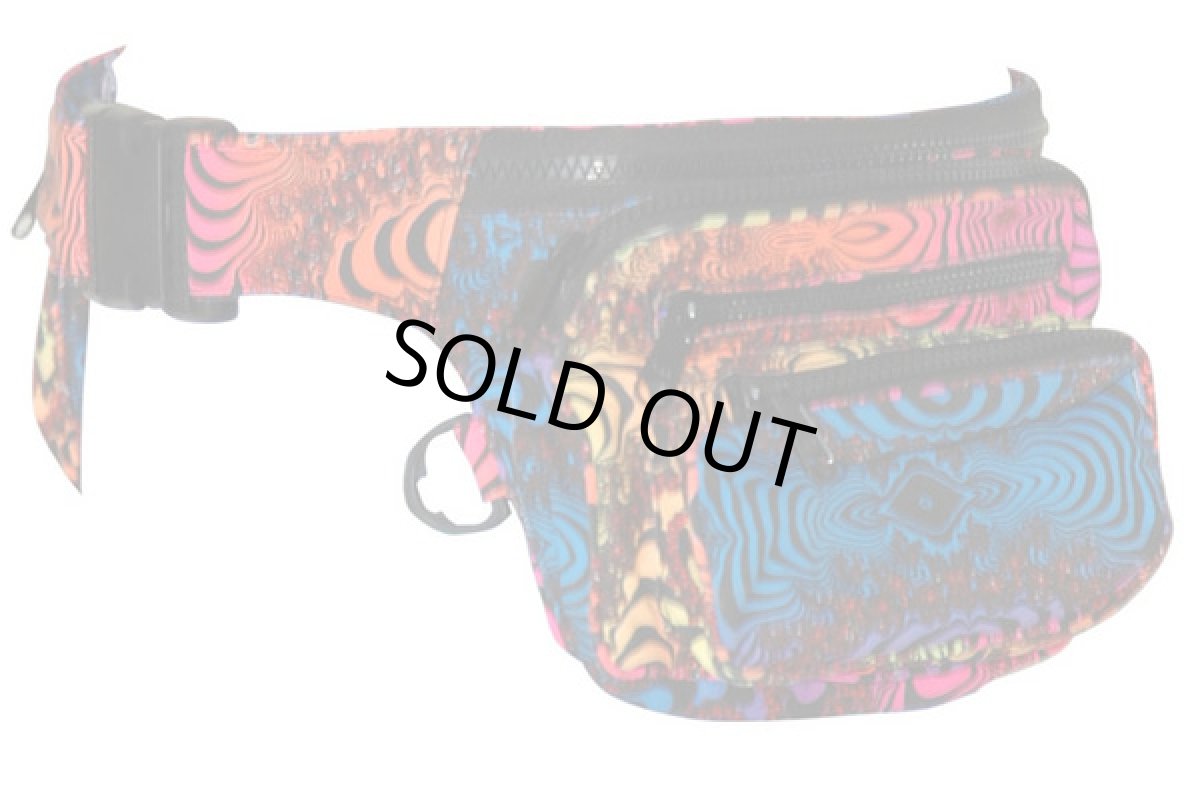 画像3: SPACE TRIBE11ポケットウエストバッグ「Rainbow Fractal」 (3)