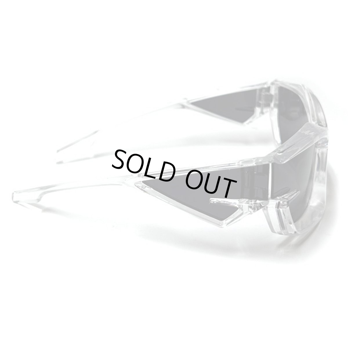 画像3: KAJILA - Square Shades サングラス （クリア） (3)