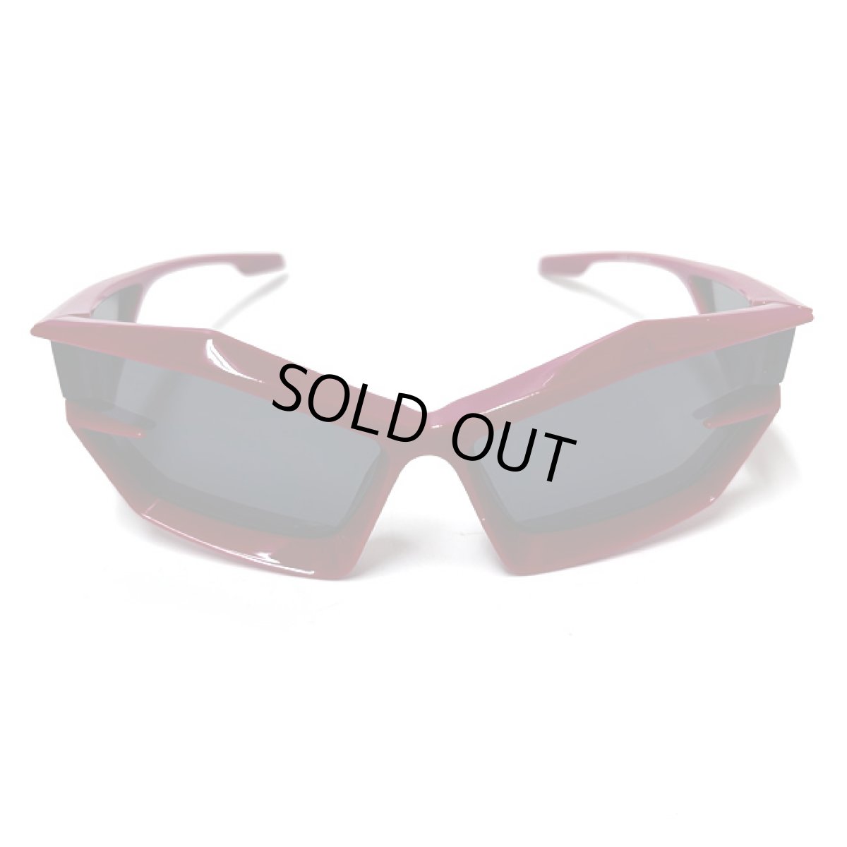 画像2: KAJILA - Square Shades サングラス （レッド） (2)