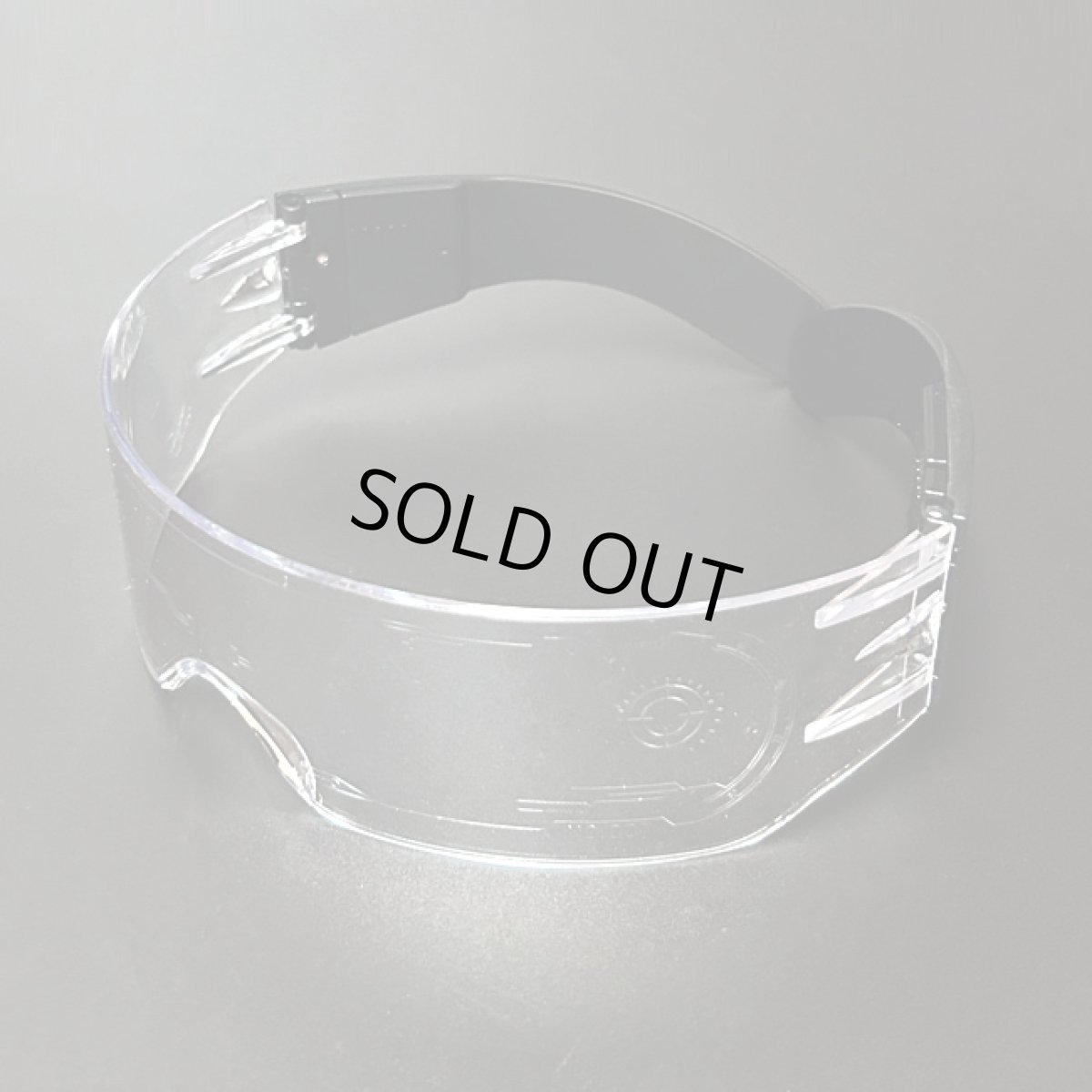 画像1: LED Luminous Glasses 光るサイバーゴーグル サングラス (1)