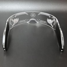 画像3: LED Luminous Glasses 光るサイバーゴーグル サングラス (3)
