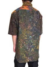 画像5: GRATEFUL TIE-DYE FACTORY メンズ 半袖ボタンシャツ（Lサイズ） (5)
