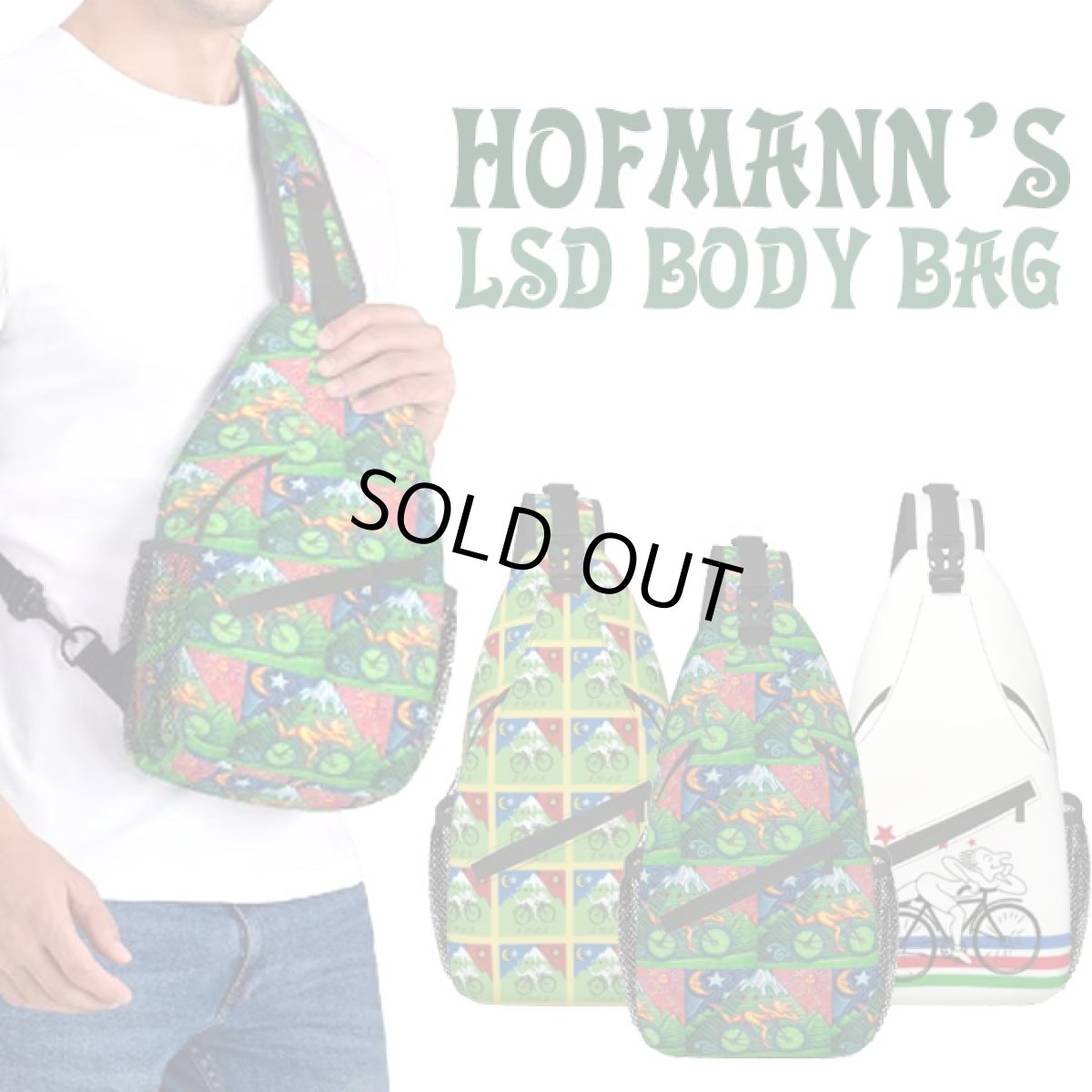 画像1: HOFMANN'S LSD Body Bag ホフマン ボディーバッグ  (1)