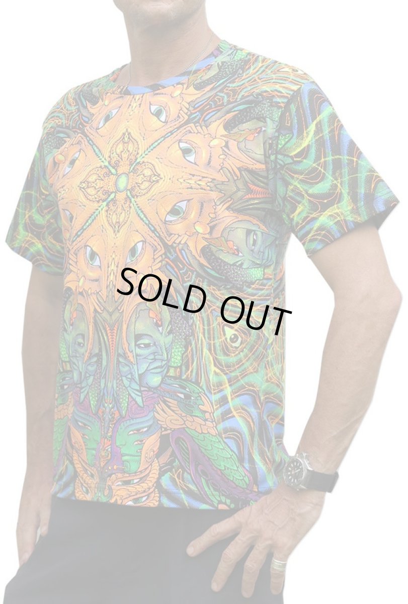 画像2: SPACE TRIBE スペーストライブ メンズ Tシャツ「PolyMorph」 (2)