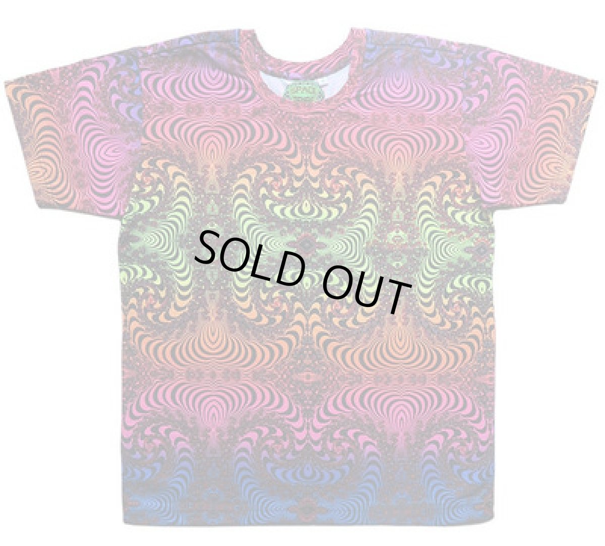 画像9: SPACE TRIBE スペーストライブ メンズ Tシャツ「Rainbow Fractal」 (9)