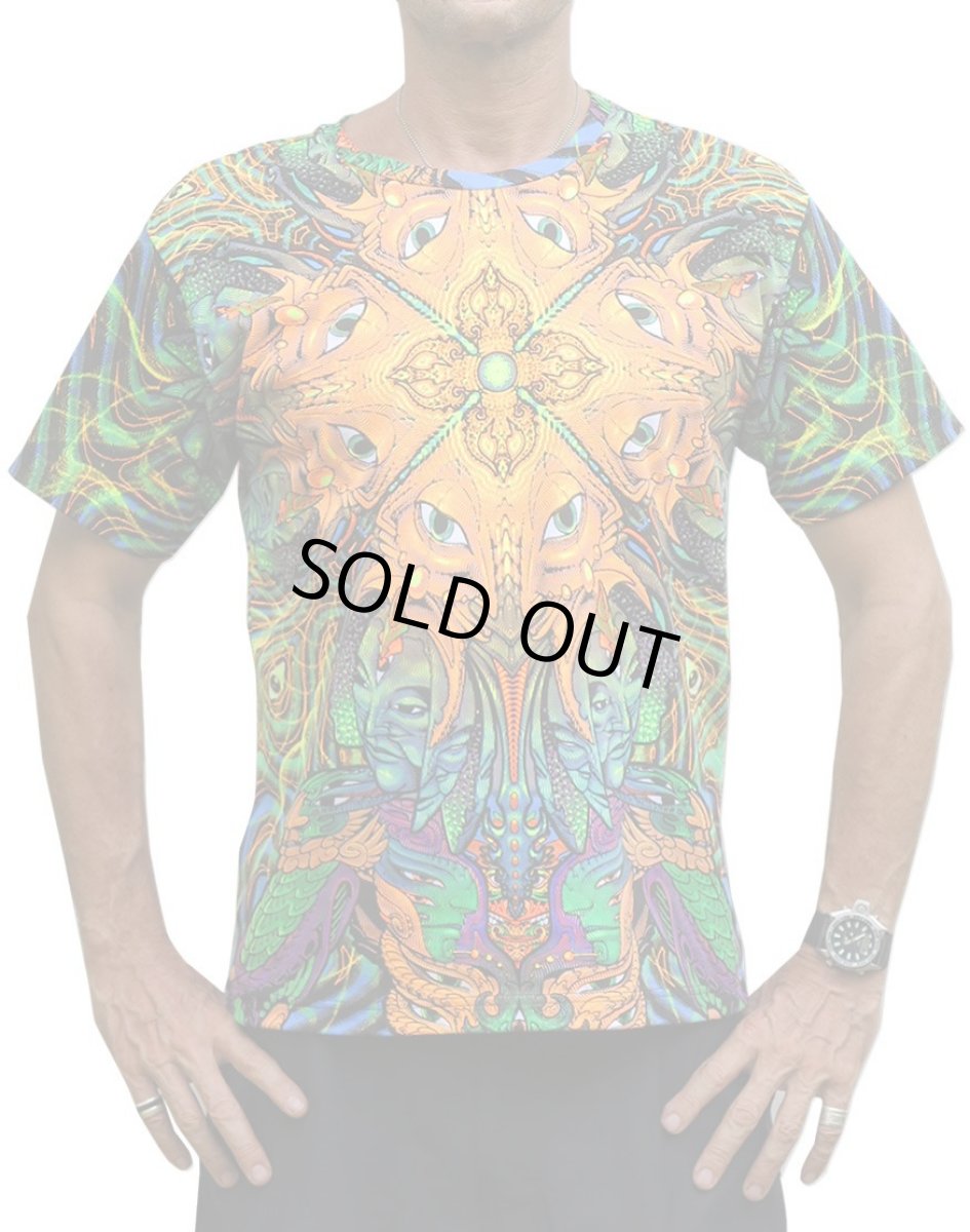 画像1: SPACE TRIBE スペーストライブ メンズ Tシャツ「PolyMorph」 (1)