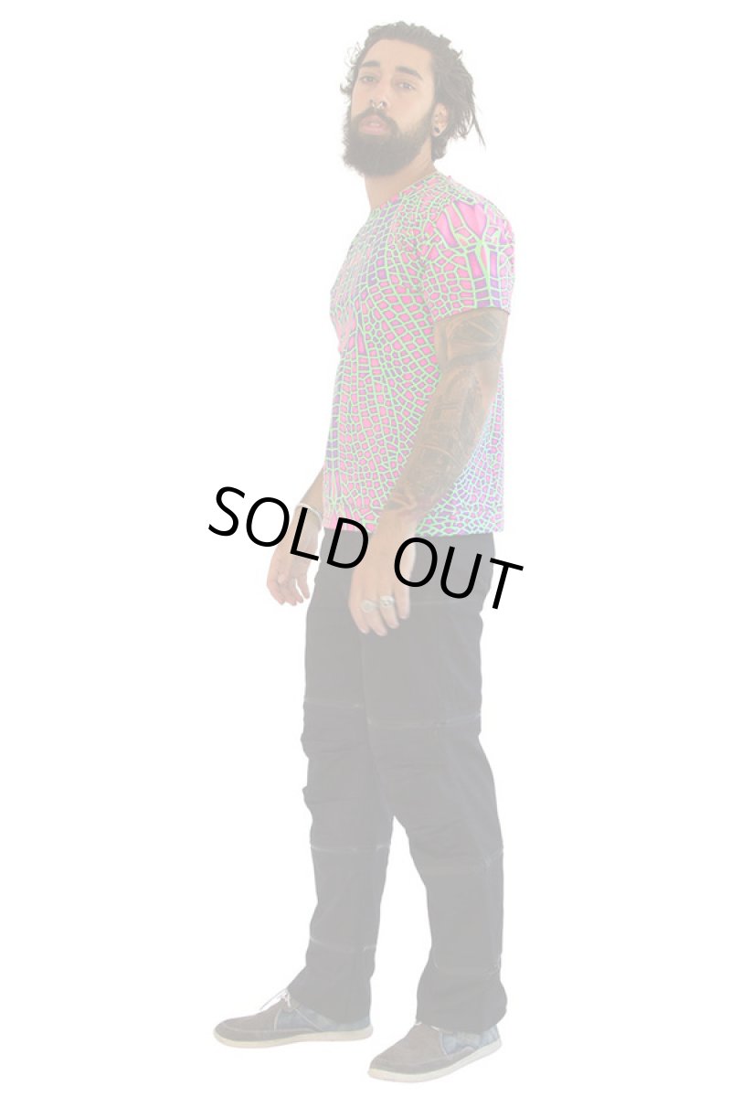 画像6: SPACE TRIBE スペーストライブ メンズ Tシャツ「Acid Dragonfly」 (6)