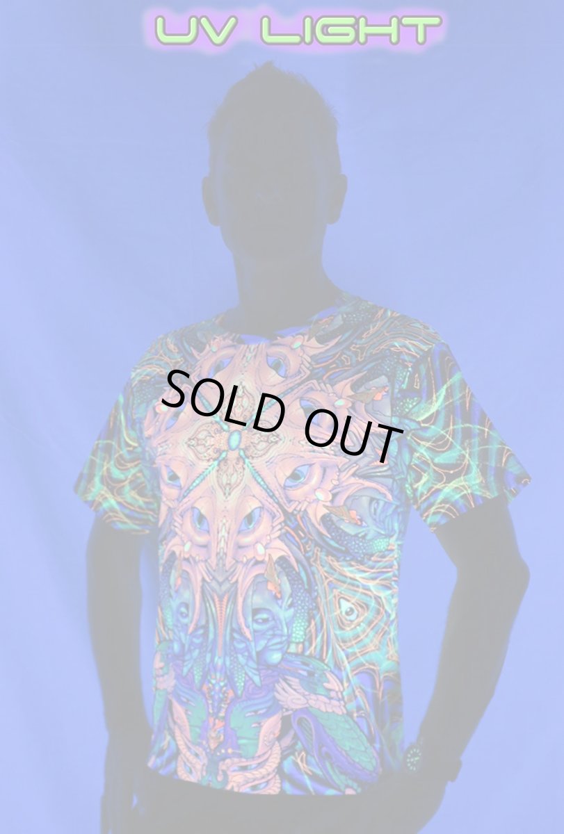 画像6: SPACE TRIBE スペーストライブ メンズ Tシャツ「PolyMorph」 (6)