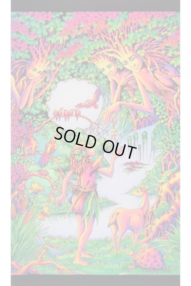 画像1: SPACE TRIBEバティック 1.2m × 2m「Jungle Spirits」 (1)