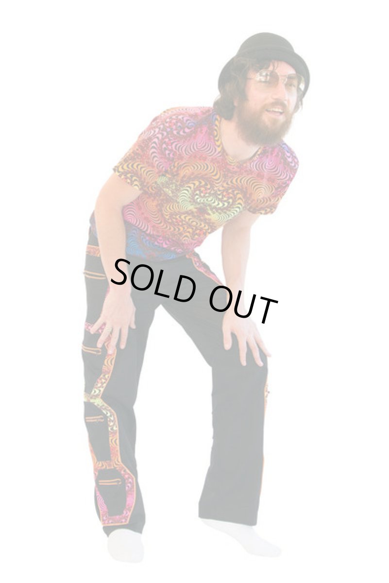 画像11: SPACE TRIBE スペーストライブ メンズ Tシャツ「Rainbow Fractal」 (11)