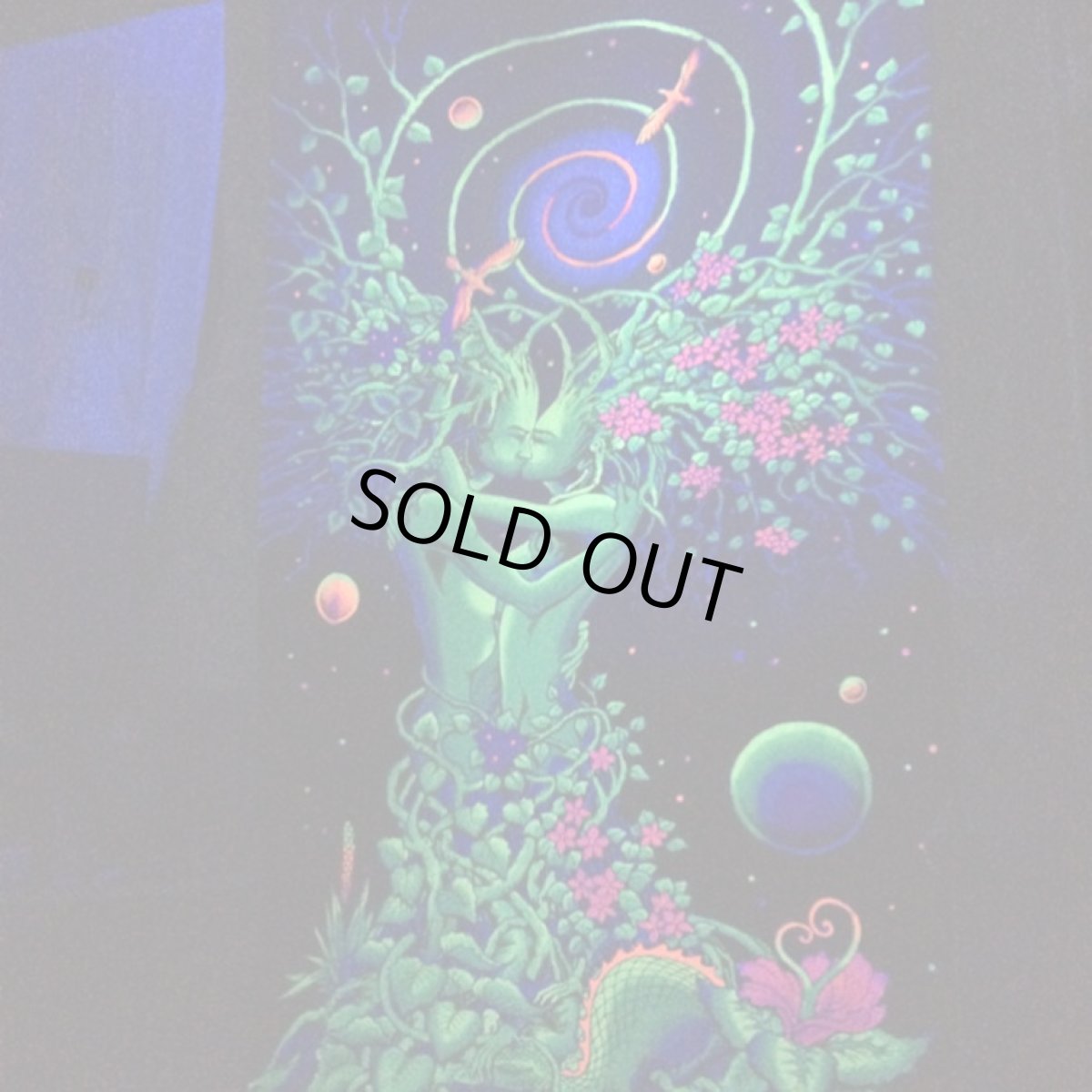 画像4: SPACE TRIBEバティック 1.2m × 2m「Nature's Embrace」 (4)