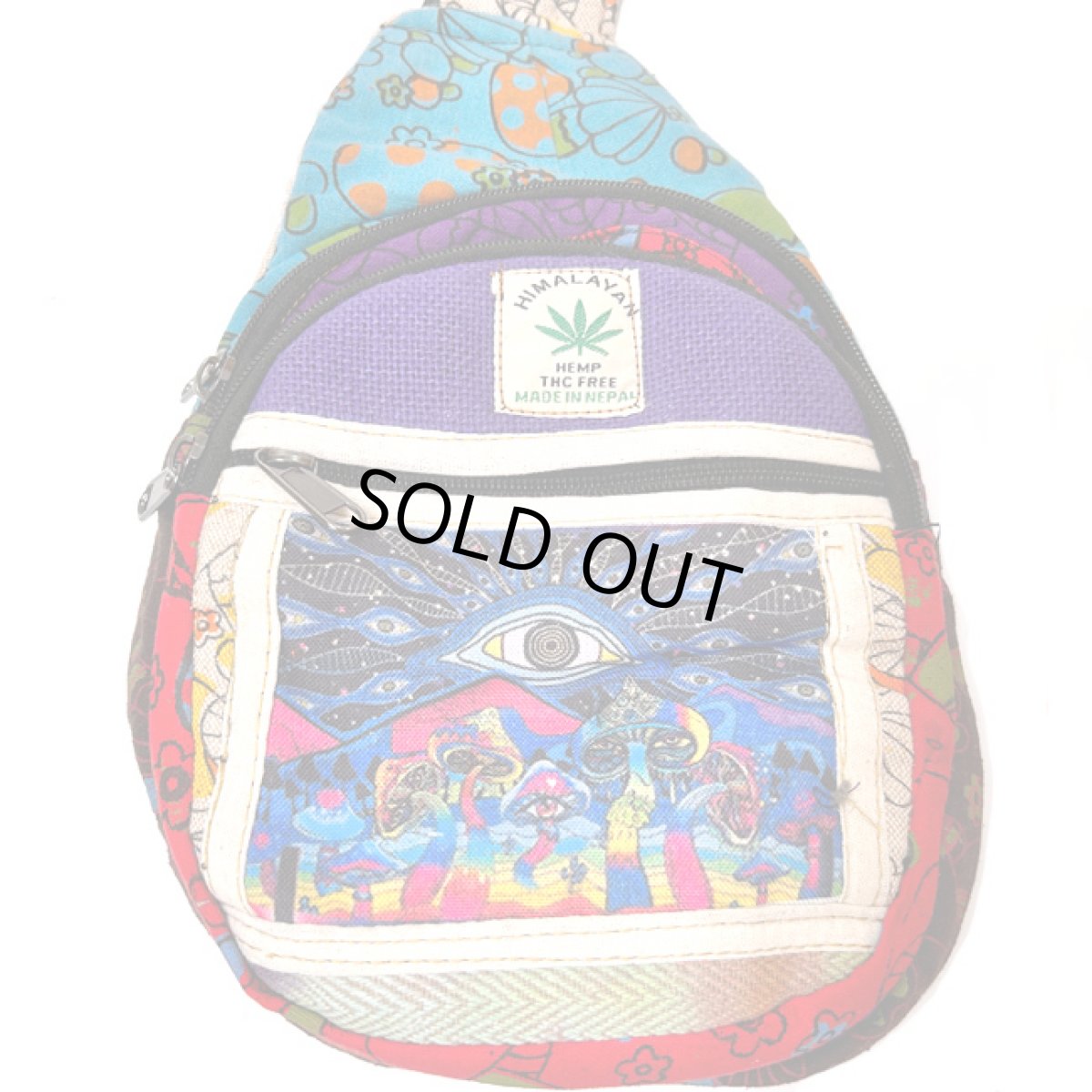 画像4: Thread Heads - Tie Dye Eye In The Sky Bag スレッドヘッズ ボディーバッグ  (4)