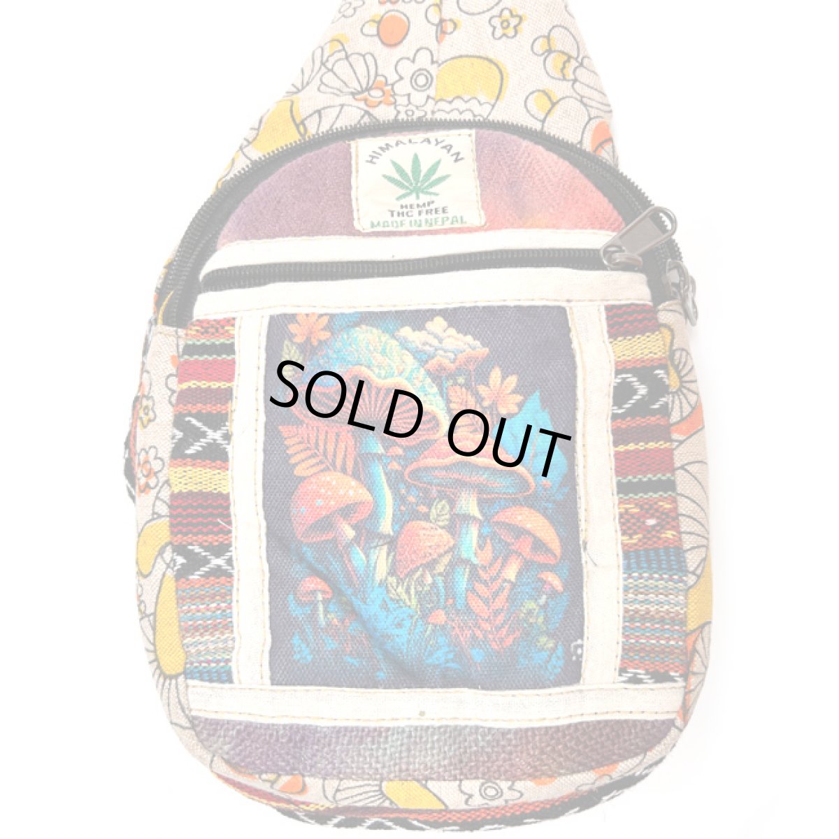 画像3: Thread Heads - Tie Dye Mushroom Garden Bag スレッドヘッズ ボディーバッグ  (3)