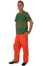 画像9: SPACE TRIBE - メンズ 2WAY パンツ Cyber Pants（UV Orange） (9)