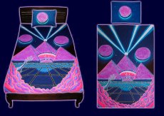 画像4: SPACE TRIBE 掛け布団シーツ＆枕カバー「Space Pyramid」 (4)