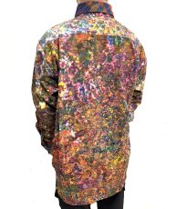 画像3: GRATEFUL TIE-DYE FACTORY メンズ 長袖ボタンシャツ（XLサイズ） (3)