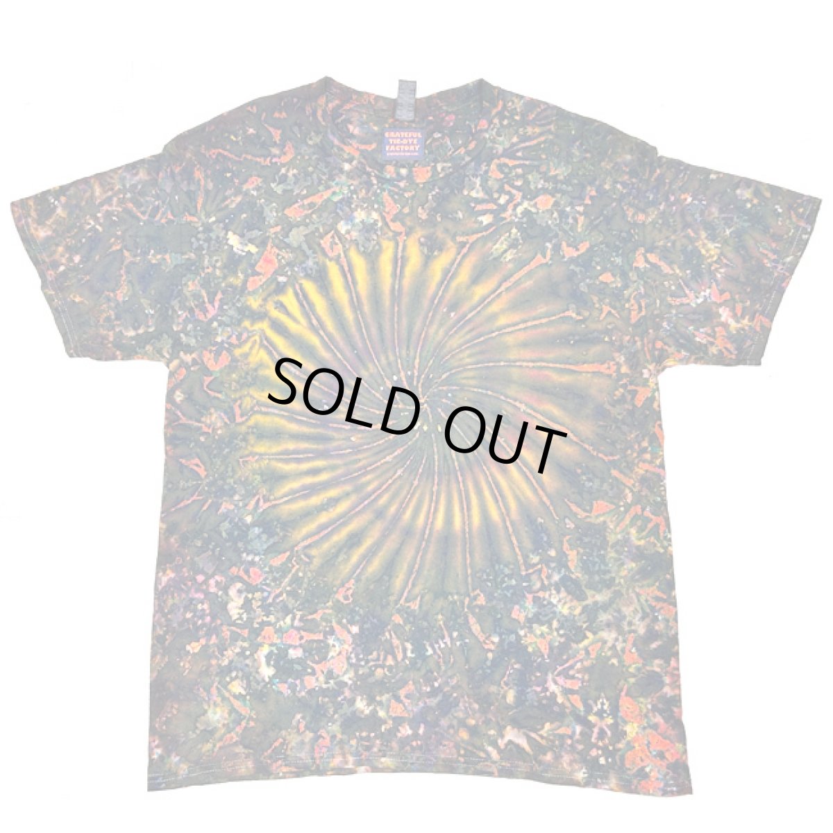 画像1: GRATEFUL TIE-DYE FACTORY メンズ 半袖Tシャツ（Lサイズ） (1)