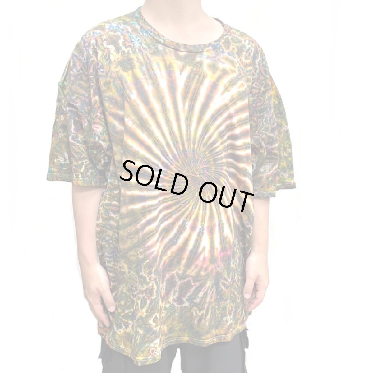 画像4: GRATEFUL TIE-DYE FACTORY メンズ 半袖Tシャツ（3XLサイズ） (4)