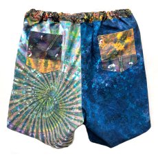 画像2: GRATEFUL TIE-DYE FACTORY ユニセックス・ショートパンツ (2)