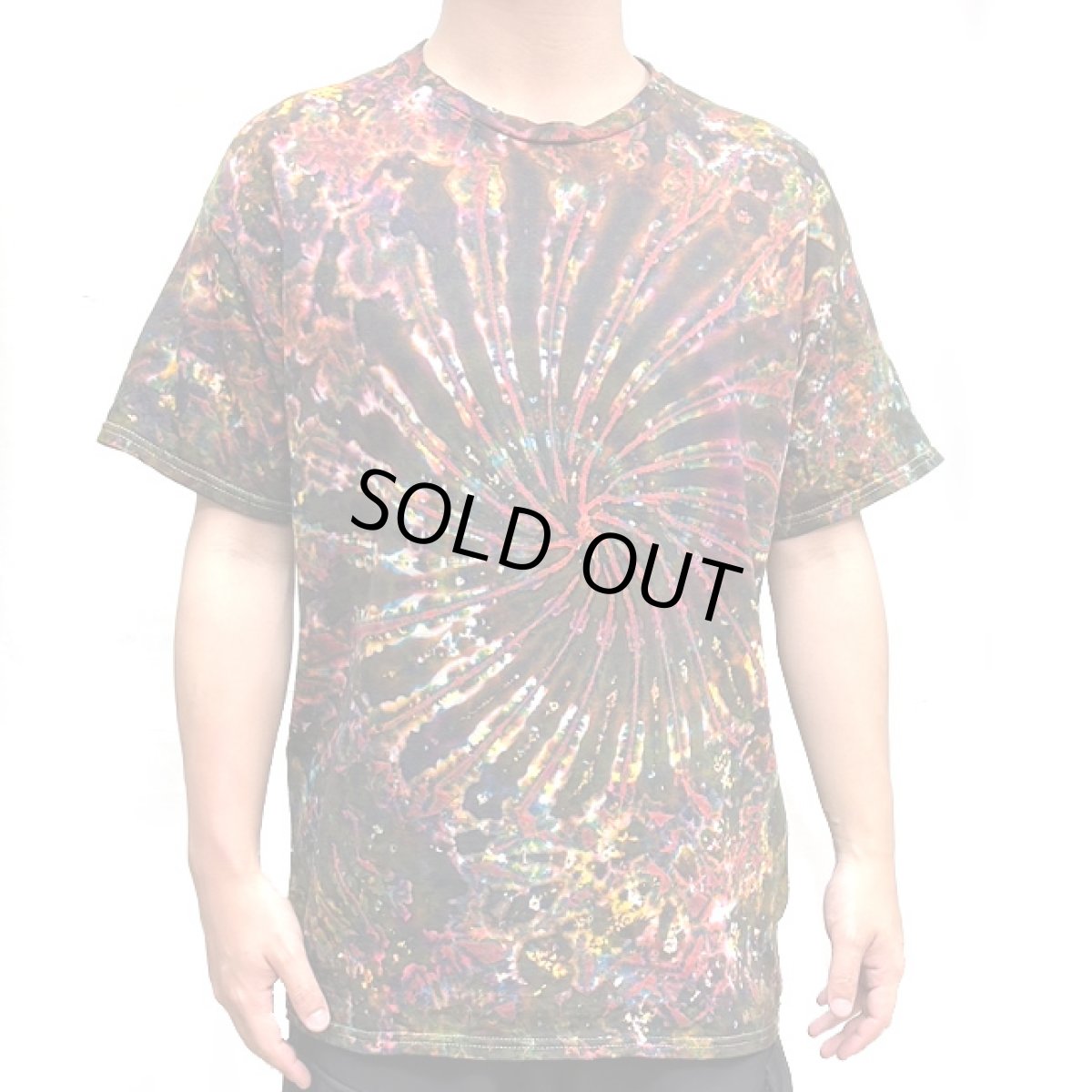 画像4: GRATEFUL TIE-DYE FACTORY メンズ 半袖Tシャツ（Lサイズ） (4)