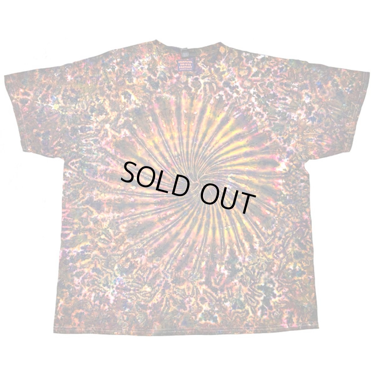 画像1: GRATEFUL TIE-DYE FACTORY メンズ 半袖Tシャツ(2XLサイズ) (1)
