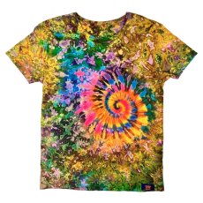 画像1: GRATEFUL TIE-DYE FACTORY メンズ 半袖Tシャツ（Sサイズ）  (1)
