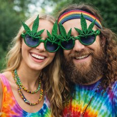 画像2: Hemp Leaf Sunglasses ヘンプリーフ サングラス (2)