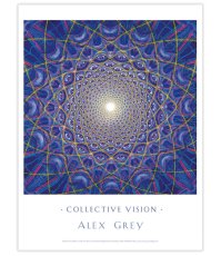 画像1: ALEX GREY アレックスグレイ ポスター「COLLECTIVE. VISION」 (1)
