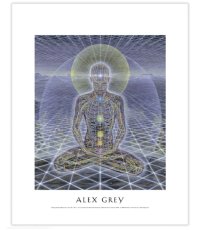 画像1: ALEX GREY アレックスグレイ ポスター「Theologue - Special Edition Detail」 (1)