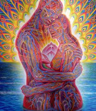 画像2: ALEX GREY アレックスグレイ ポスター「Ocean of Love Bliss」 (2)