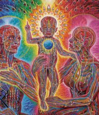 画像2: ALEX GREY アレックスグレイ ポスター「Holy Family」 (2)