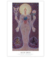 画像1: ALEX GREY アレックスグレイ ポスター「SOPHIA」 (1)