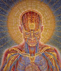 画像2: ALEX GREY アレックスグレイ ポスター「Praying」 (2)