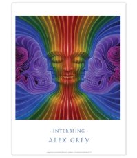 画像1: ALEX GREY アレックスグレイ ポスター「Interbeing」 (1)