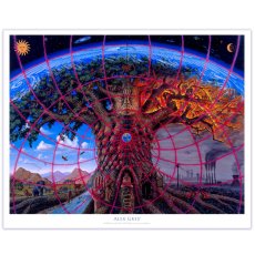 画像1: ALEX GREY アレックスグレイ ポスター「GAIA」 (1)