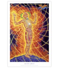 画像1: ALEX GREY アレックスグレイ ポスター「Holy Fire」 (1)