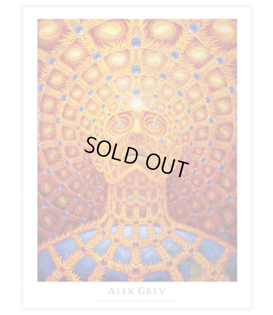 画像1: ALEX GREY アレックスグレイ ポスター「Oversoul」 (1)